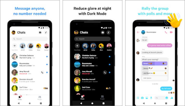 Facebook Messenger Android App Screenshot