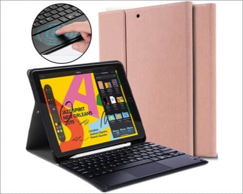 Ferilinso TouchPad Keyboard Case for iPad