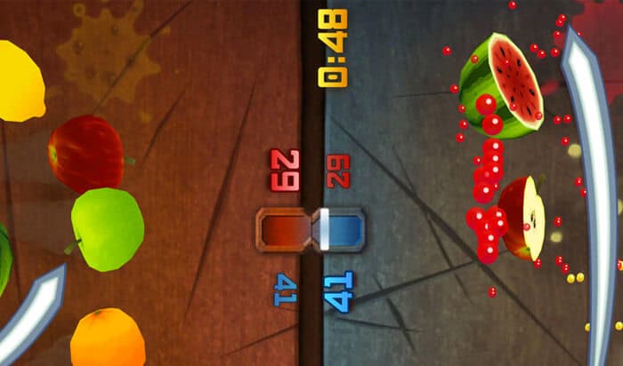 Fruit Ninja Classic iPhone and iPad Game Screenshot