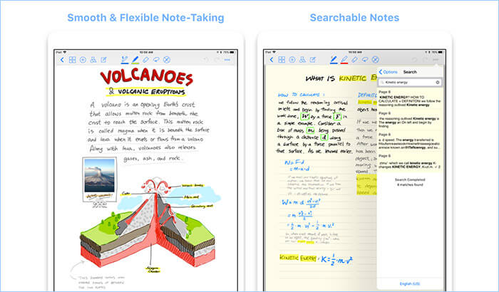 GoodNotes 4 iPad Note Taking App Screenshot