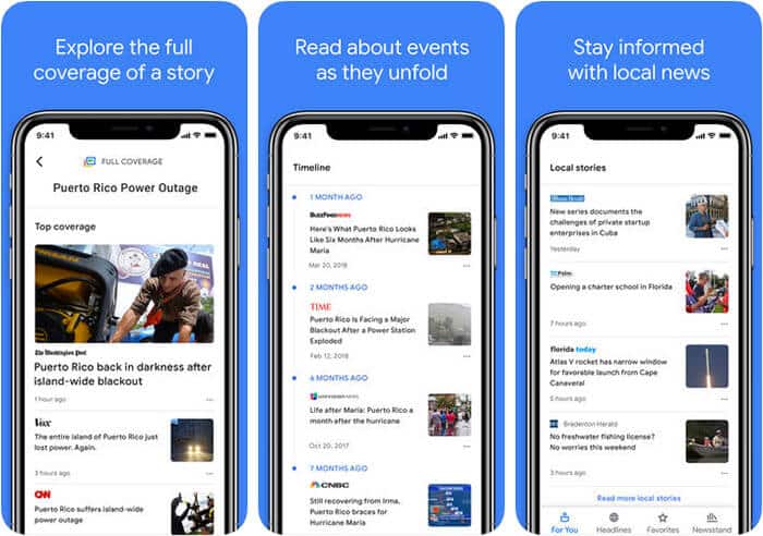 Google News Siri Shortcuts Supported iPhone and iPad App Screenshot