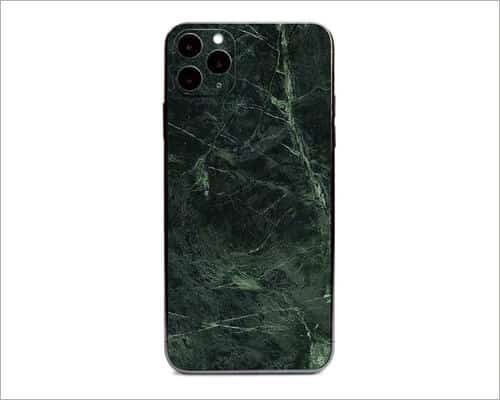 Green Marble iPhone 11 Pro Skin Wrap