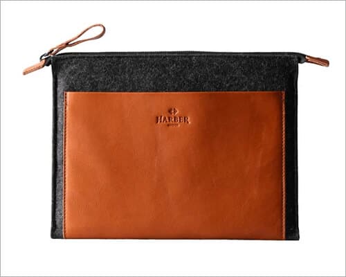 Harber London Folio Macbook Leather Sleeve