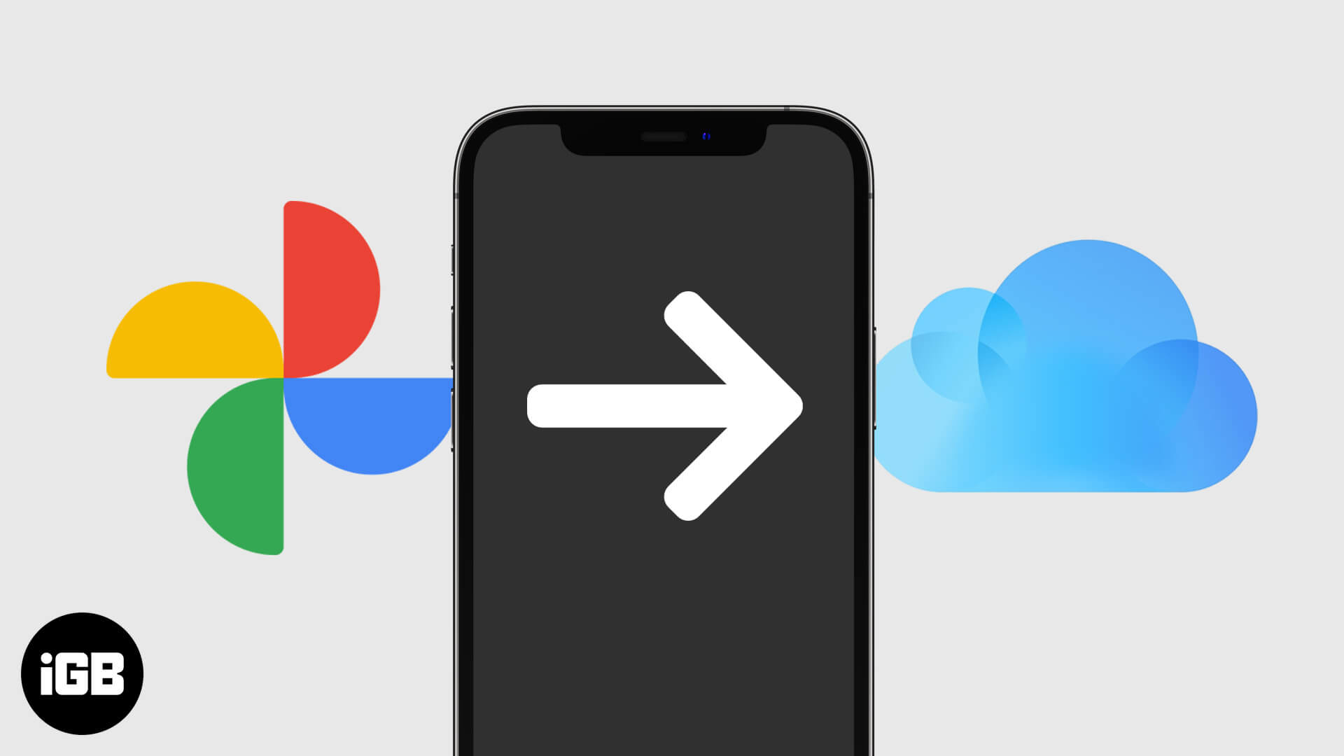 How to trans­fer pho­tos from google pho­tos to icloud