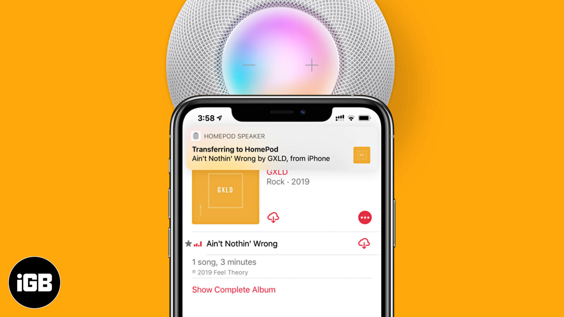 How to use handoff with homepod and homepod mini