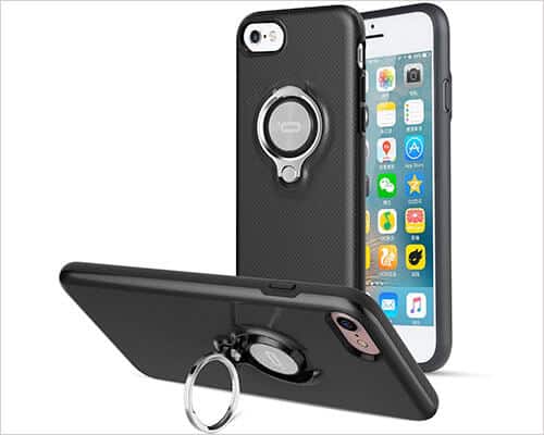 ICONFLANG Ring Holder Case for iPhone 8