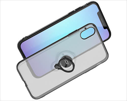 ICONFLANG iPhone Xs Ring Holder Case