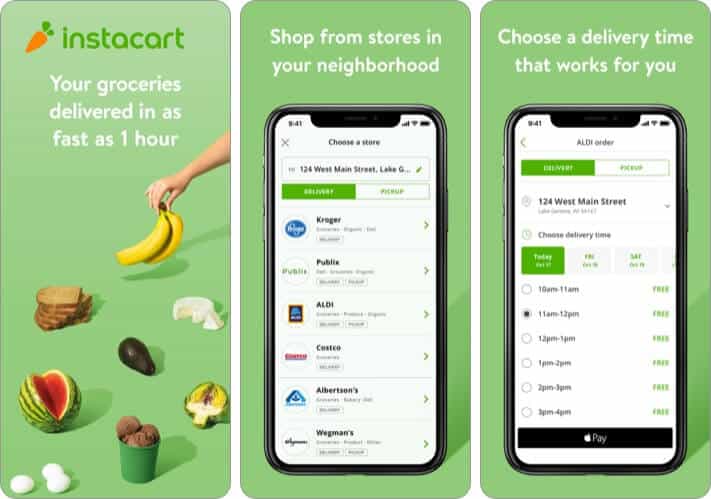 Instacart Grocery Delivery iPhone and iPad App Screenshot