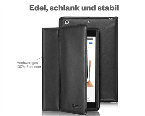 KAVAJ Leather Folio Case for 2019 iPad Mini