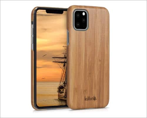 Kalibri Natural Hard Wooden Case for iPhone 11 Pro
