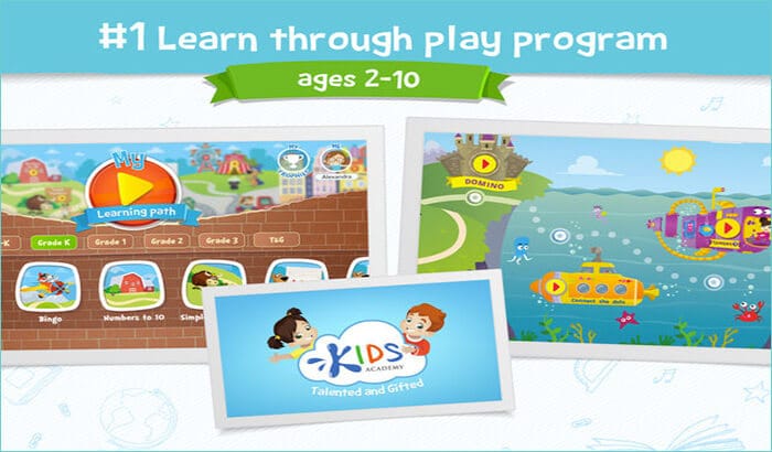 Kids Academy Talented Gifted PreSchool iPhone and iPad Game Screenshot