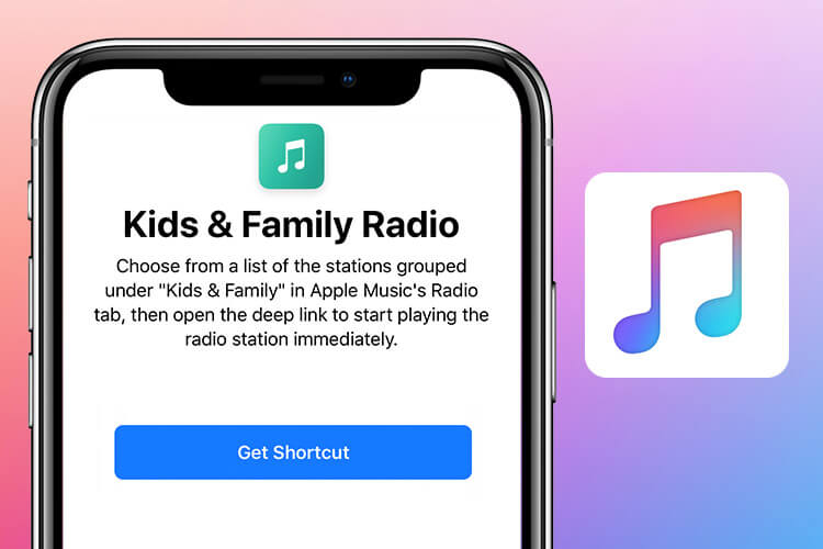 Kids & Family Radio Siri Shortcut