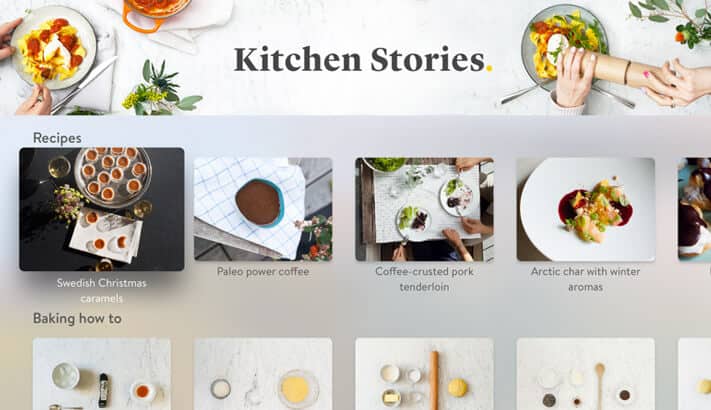 Kitchen Stories Apple TV Cooking App Screenshot
