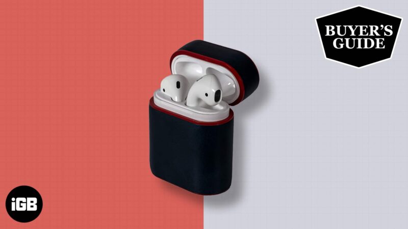 Kulor Leather Cases For AirPods