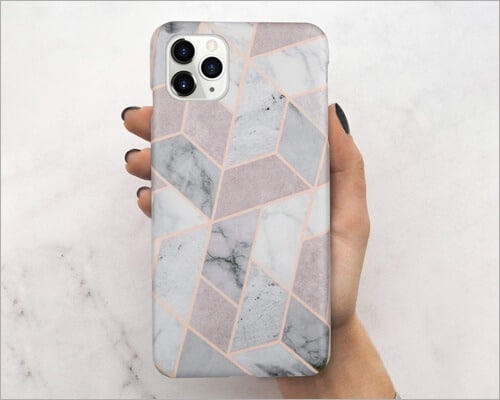 LUMARKE iPhone 11 Pro Marble Case for Girls