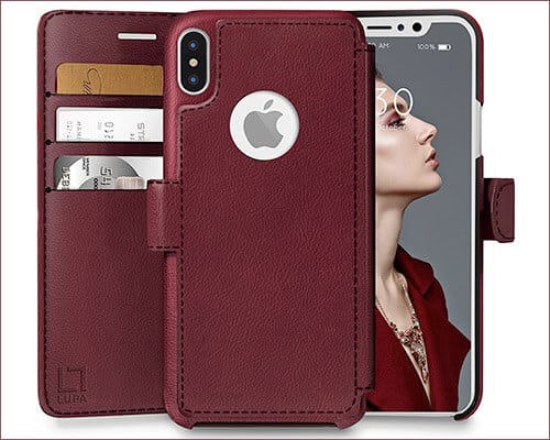LUPA iPhone X Wallet Case