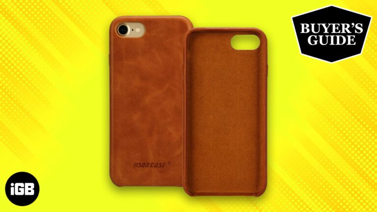 Best iPhone 7 Leather Cases