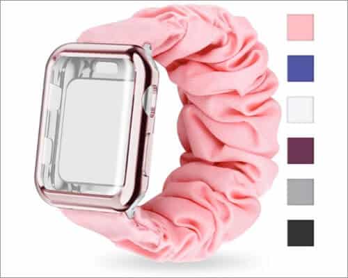 MORETEK Scrunchie Watch Band for Apple Watch