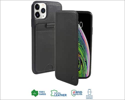 Monsoon Leather Folio Case for iPhone 11 Pro Max