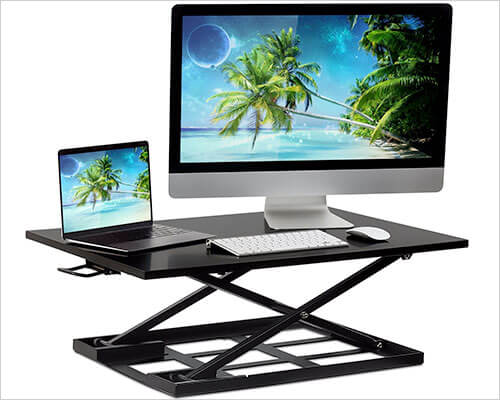 Mount-it! Standing Desk for MacBook, iMac, and Windows Desktop PC