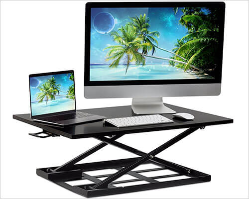 Mount it Standing Desk for MacBook iMac and Windows Desktop PC
