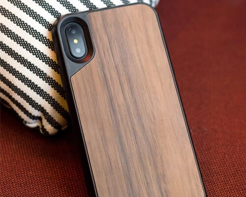Mous iPhone X Wooden Case