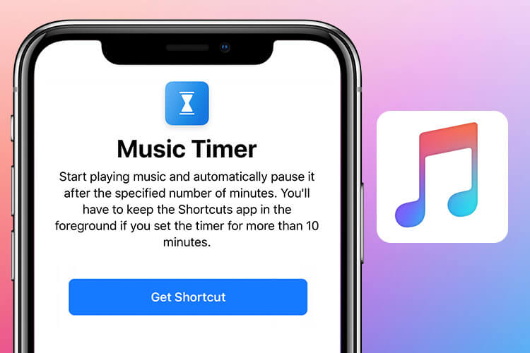 Music Timer Siri Shortcut