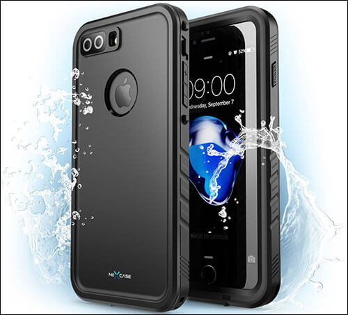 NexCase Waterproof Case for iPhone 7 Plus