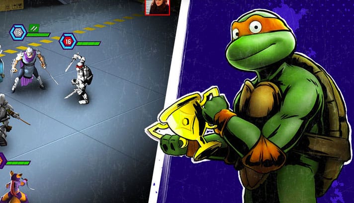 Ninja Turtles iPhone and iPad Game Screenshot