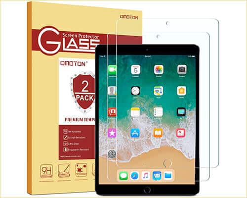 OMOTON iPad Air 10.5-inch Tempered Glass Screen Protector