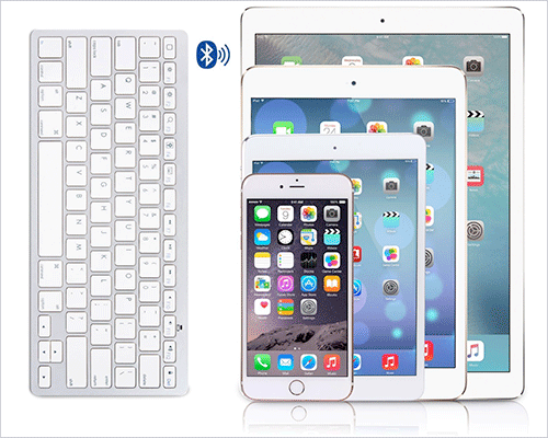 OMOTON iPhone 7-7 Plus Wireless Bluetooth Keyboard