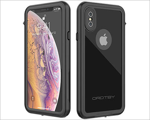 ORDTBY Waterproof Case for iPhone X-Xs