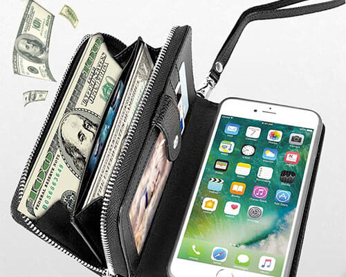 PASONOMI iPhone 7 Wallet Case