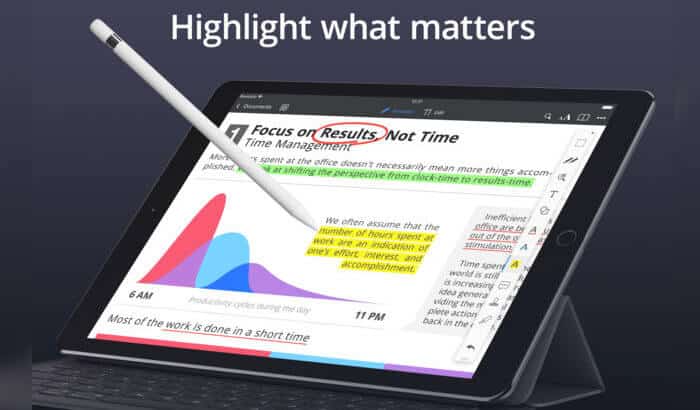 PDF Expert by Readdle iPad Note Taking App Screenshot
