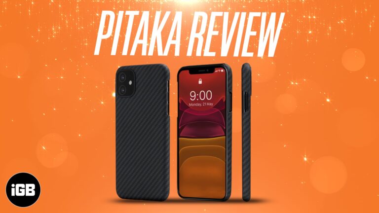 PITAKA cases for iPhone 11/11 Pro/11 Pro Max (Review)