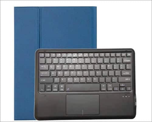 PODITAGI iPad Pro 129 inch 2020 Keyboard Case with Touchpad