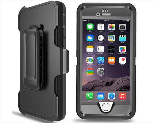 PTUNA iPhone SE Belt Clip Holster Case