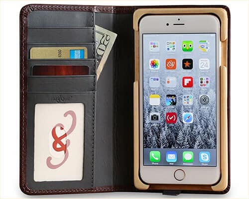 Pad&Quill Luxury Book iPhone 8 Plus Wooden Case