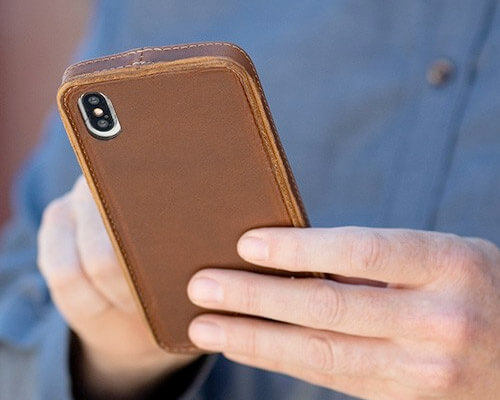 PadQuill iPhone Xs Max Leather Case