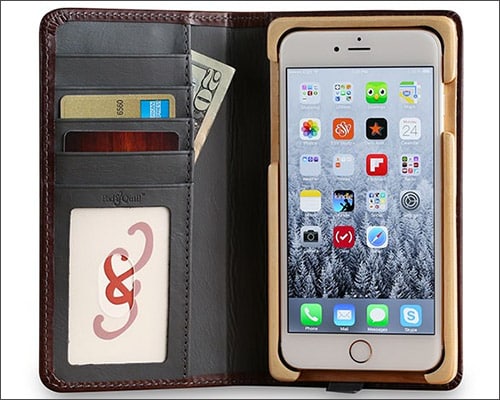 PadandQuill iPhone 8 Plus Leather Case
