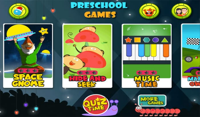 Preschool Learning iPhone and iPad Game Screenshot