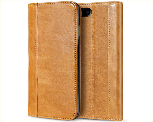 ProCase iPhone 7 Plus Leather Wallet Case