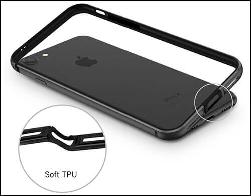 RANVOO iPhone 7 Bumper Case