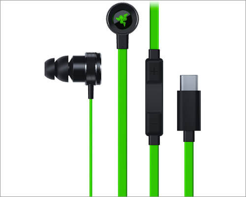 Razer Hammerhead USB-C Earbuds Compatible with MacBook, iPad Pro and Android