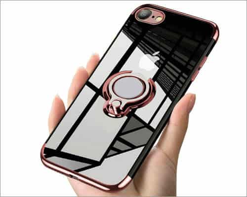 Ring Holder Case for iPhone 8 Plus from ATUSIDUN