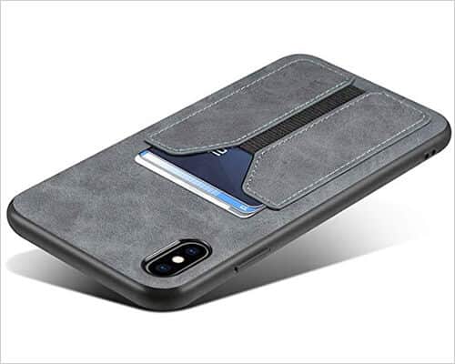 SUTENI iPhone X-Xs Wallet Case