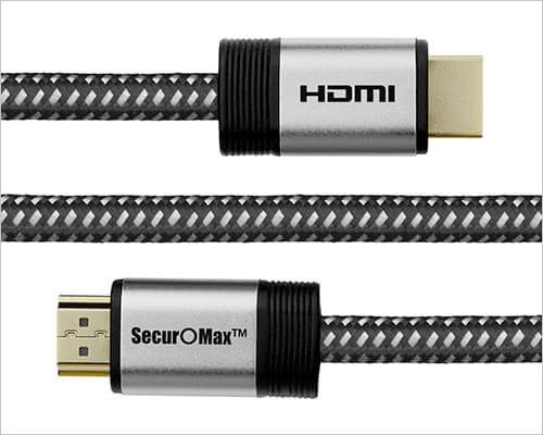 SecurOMax HDMI Cable for Apple TV 4K