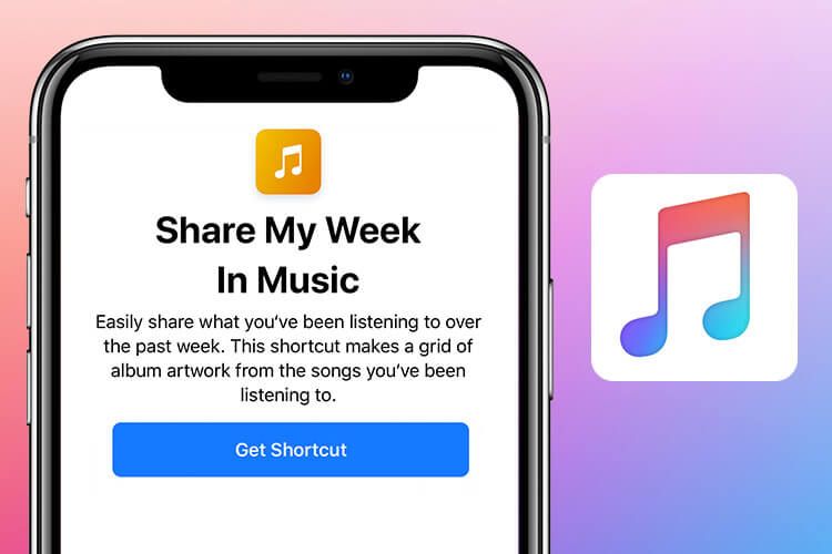 Share My Week In Music Siri Shortcut