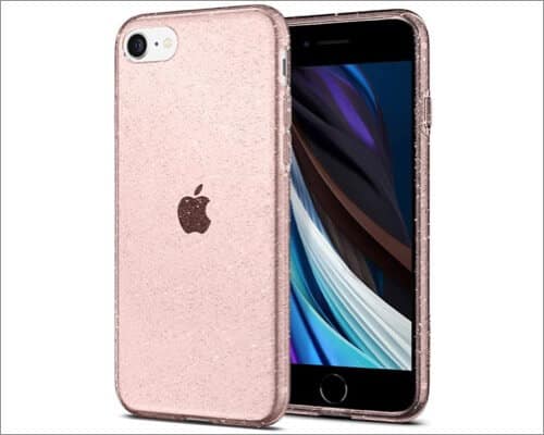 Spigen Liquid Crystal Glittery Case for iPhone SE 2020