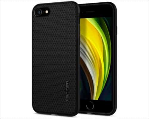 Spigen Shockproof Silicone Case for iPhone SE 2020